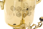 Samovar "Medalist" with a pipe