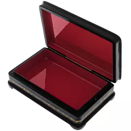 Шкатулка "Тройка" Полянина, Палех