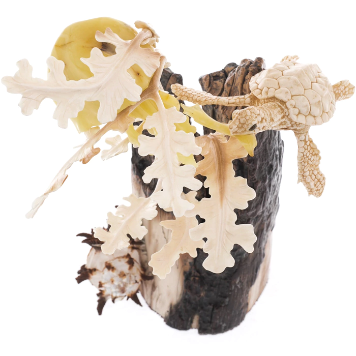 Souvenir from the mammoth tusk "Sargasso world"