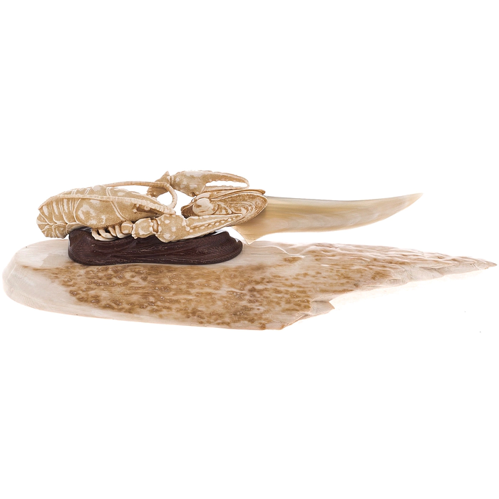 Souvenir from a mammoth tusk "Cancer Knife"