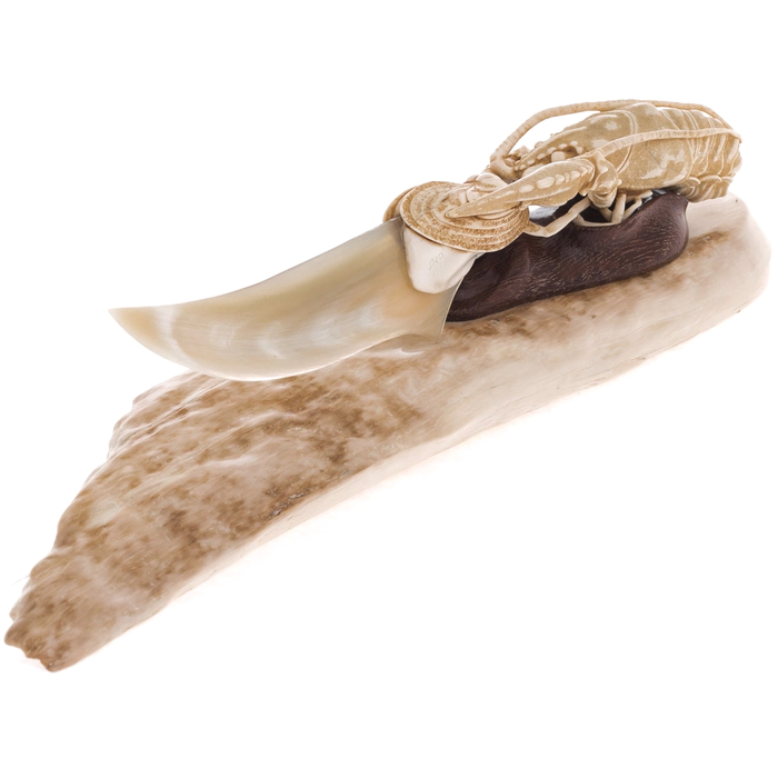 Souvenir from a mammoth tusk "Cancer Knife"