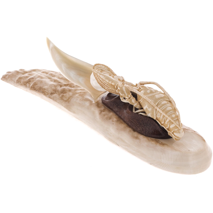 Souvenir from a mammoth tusk "Cancer Knife"