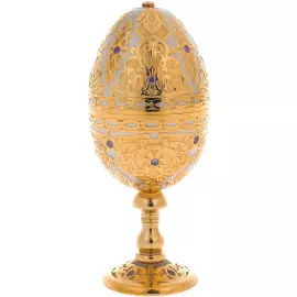 Яйцо-трансформер на ножке с алпанитами, Златоуст