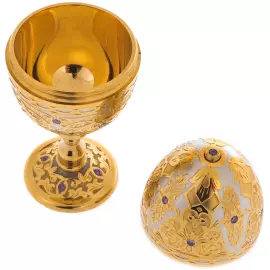 Яйцо-трансформер на ножке с алпанитами, Златоуст