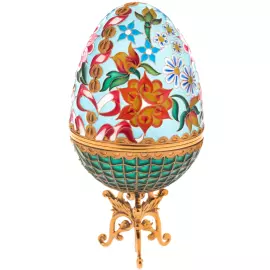 Egg-box "Summer" made of copper