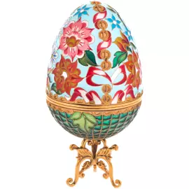 Egg-box "Summer" made of copper