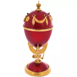 Интерьерное украшение-яйцо "Занавески"