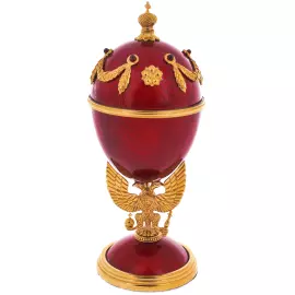 Интерьерное украшение-яйцо "Занавески"