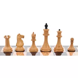 Chess made of African wenge and Colchian boxwood "Staunton" mini-suite