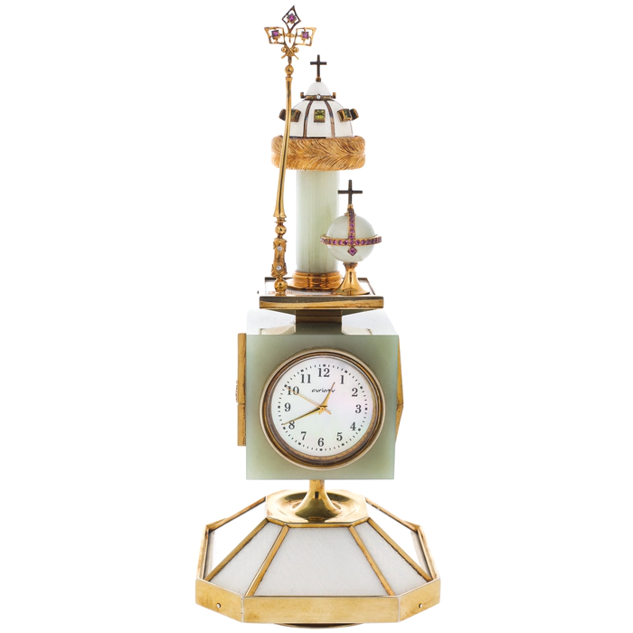 Exclusive Monomakh's Hat table Clock