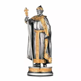 Шахматы из мрамора и серебра "Ледовое побоище"