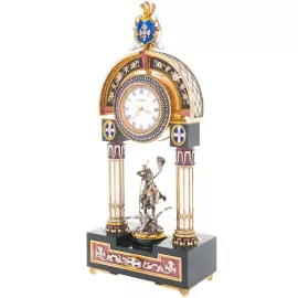 Exclusive table clock "George the Victorious"