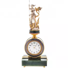 Exclusive Archangel Michael table clock