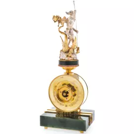 Exclusive Archangel Michael table clock