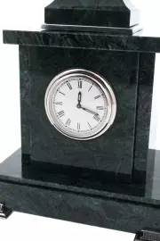 Marble table clock "George the Victorious"