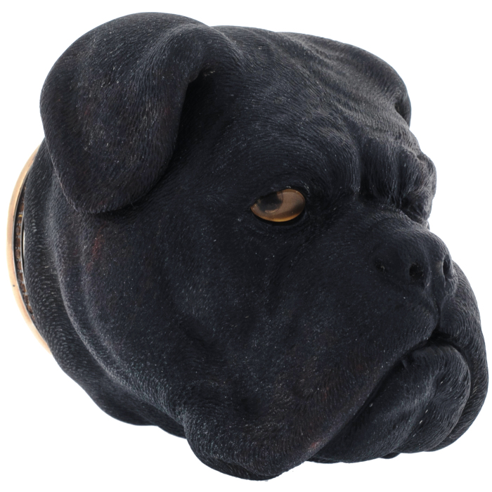 Obsidian bonbonniere "Bulldog"
