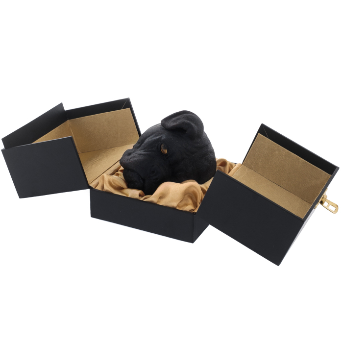 Obsidian bonbonniere "Bulldog"