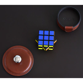Настольный набор "Premium FG Toscana-Cuoietto" tan-шоколад, 15 предметов