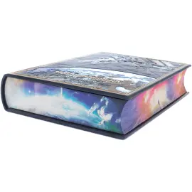 Подарочная книга в кожаном переплете "Космонавтика" Подарочная книга в кожаном переплете "Космонавтика"