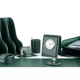 Настольный набор "Premium FG Toscana-Cuoietto" зеленый, 7 предметов