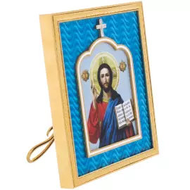 Silver icon "Saved by the Almighty"