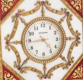 Exclusive Faberge table clock