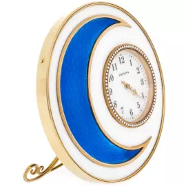 Exclusive table clock-"Crescent Moon" frame