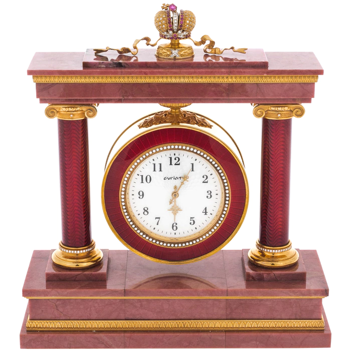 Exclusive Ruby Table Clock