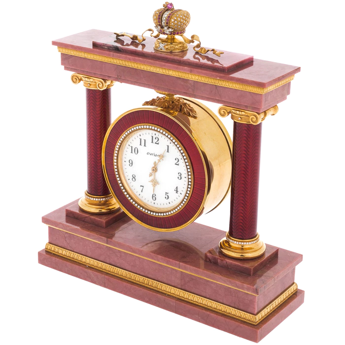 Exclusive Ruby Table Clock