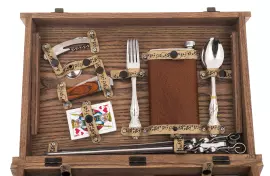 Picnic set "Chess + Checkers"