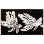 Авторское ювелирное панно "Созвездие рыб"