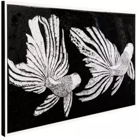 Авторское ювелирное панно "Созвездие рыб"