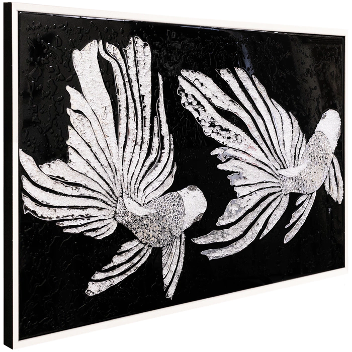 The author's jewelry panel "Constellation of Pisces"