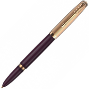 Перьевая ручка Parker 51 DELUXE PLUM GT, перо F