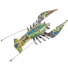 Сувенир из серебра "Знак зодиака - Рак"