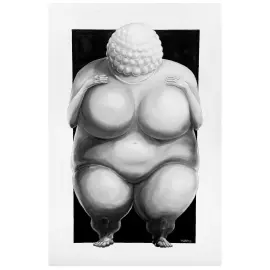 The author's painting "Mother Earth"