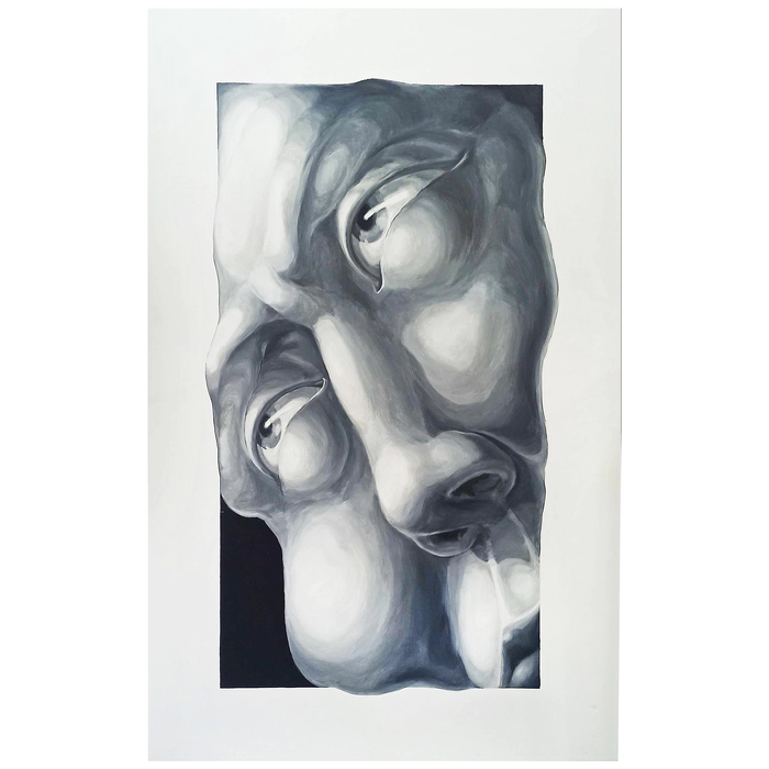 The author's painting "Ear"
