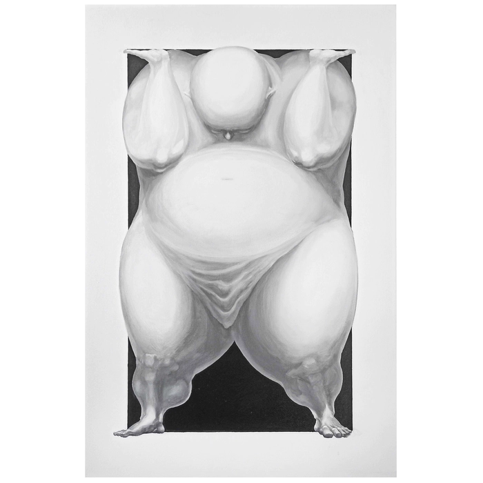 The author's painting "Atlant"