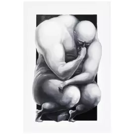 The author's painting "The Thinker"