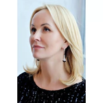 OPERA Premium silver earrings with cherry amber