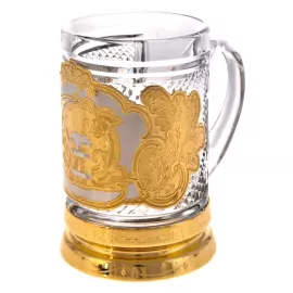 Пивная кружка "Бочка" Златоуст