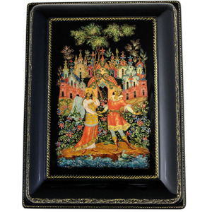 The box "The Tale of Tsar Saltan" by Vlezko, Palekh