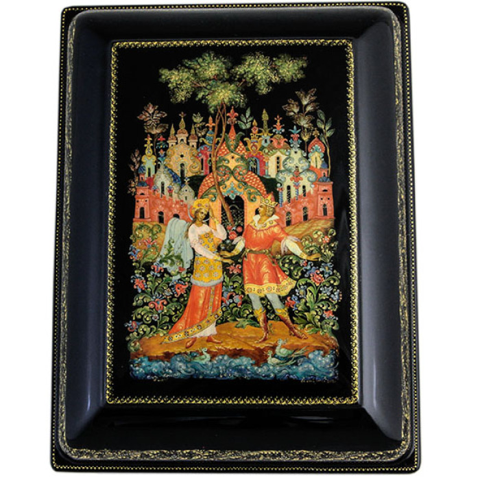 The box "The Tale of Tsar Saltan" by Vlezko, Palekh