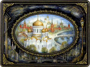 The box "Old Moscow" is a Lackey