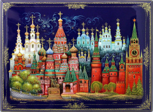 The box "View of Moscow" is a Lackey