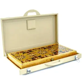 Нарды из янтаря "Орнамент" коллекции "Ориент" Нарды из янтаря "Орнамент" коллекции "Ориент"