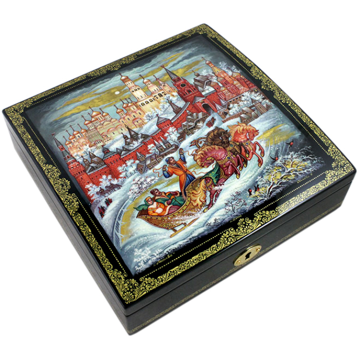 The box "Moscow winter" Lackey