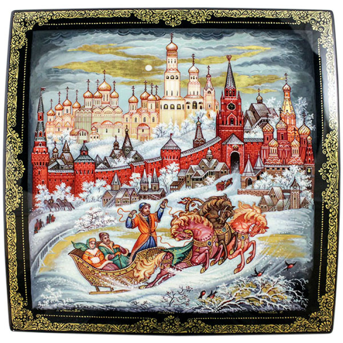 The box "Moscow winter" Lackey