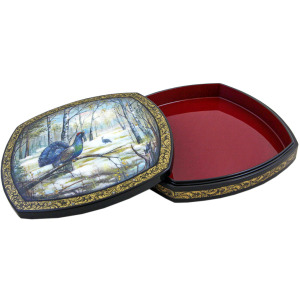 The box "Morning in the forest" by Komyakov, Lackey