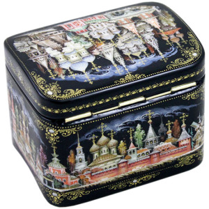 Casket "View of Suzdal" Kholui